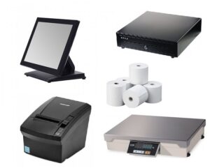POS Bundle For Retail - Nexa NP-1652 POS Terminal, Receipt Printer, Weighing Scale, Cash Drawer & Paper Rolls -0