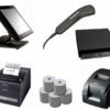 POS Bundle For Hospitality - Posiflex XT3815 POS Terminal, Receipt Printer, Receipt Printer Paper Rolls, Cash Drawer, Barcode Scanner, Kitchen Printer & Kitchen Printer Paper Rolls-0