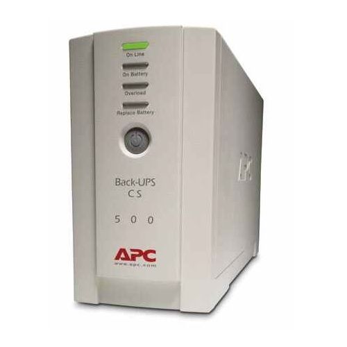 APC Standby Back-UPS (CS) Bk500EI + CFWE-Plus1YR-BU-01- W/ 3Year Total WTY-0