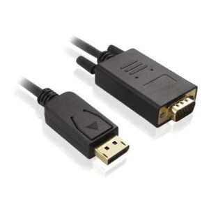 Generic Cable Display Port To VGA Male To Male 1080P 2M-0