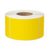 Calibor Permanent Adhesive Thermal Transfer Plain Label 3000/Roll 76mm Core Yellow-0