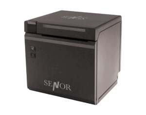 Senor TP228 Direct thermal, dual blade cutter, front/upward printing USB + Serial + Ethernet + Bluetooth + Wi-Fi interface