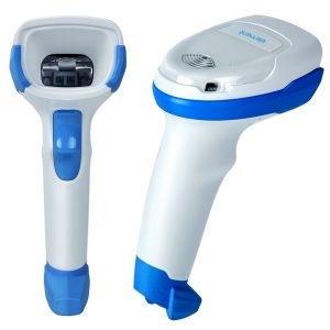 Element P100 Anti-microbial  1D/2D-Handheld With USB-A cable, White Barcode Scanner