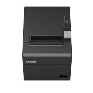Epson TM-T82IV USB+Serial (DB9M)+Ethernet Receipt Printer Black Includes AC Adapter & AC Cable