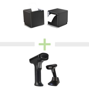 Element Bundle - RW60 Ethernet/USB Printer + P130-Bluetooth Scanner