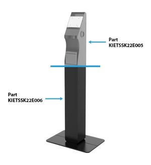 Element Kiosk Stand Floor Base Black for SSK-22E V2