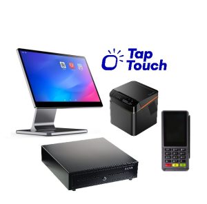 Taptouch Bundle 15.6″ FHD Large Screen POS, EFTPOS, Cash Drawer & Thermal Printer