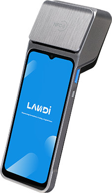 Landi M20 Mobile Terminal Android 13 3GB+32GB 4G F&R Cam Printer H 2D Scanner